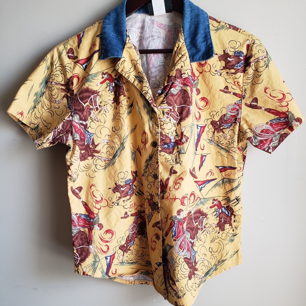 Vintage Rough Rider by Circle T western blouse